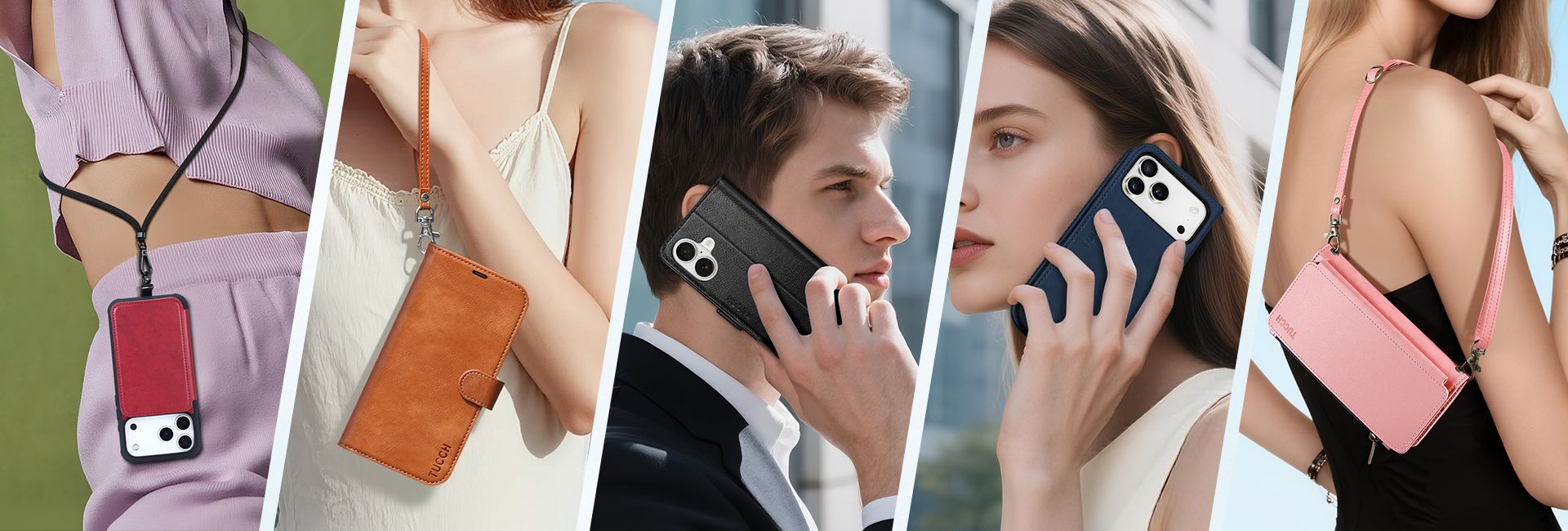 TUCCH Magnetic Detachable Wallet Case for iPhone Air
