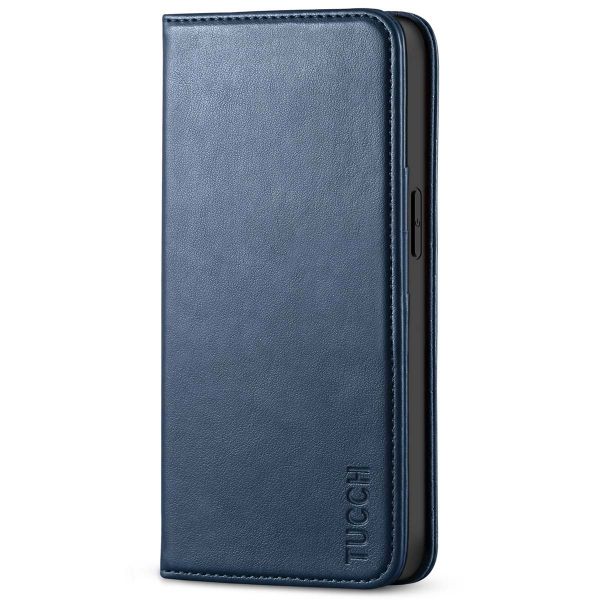 TUCCH iPhone 13 Pro Max Wallet Case, iPhone 13 Max Pro Book Folio Flip  Kickstand With Magnetic Clasp
