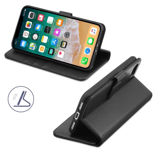 cement Afhængig evigt TUCCH iPhone X Wallet Case Folio Style Kickstand With Magnetic Strap