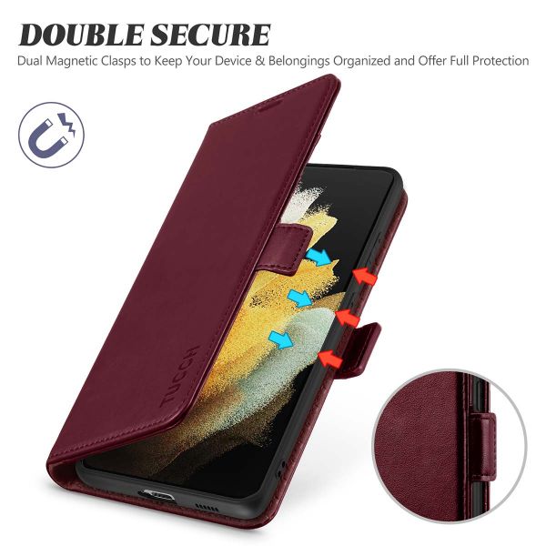 Strap Leather Case for Galaxy S21 Ultra 5G,Wallet Flip Case for Galaxy S21 Ultra 5G,Herzzer Stylish Elegant 3D Sunrise Scenery Pattern Magnetic Stand PU Leather Case with Soft TPU 