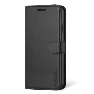 TUCCH iPhone 11 Leather Wallet Case Folio Flip Kickstand With Magnetic Clasp