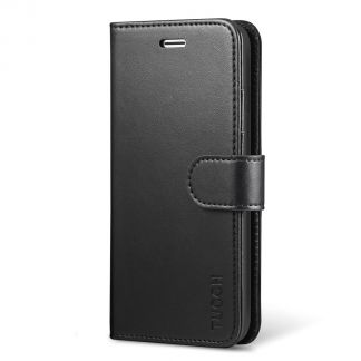 TUCCH iPhone 7/8 Wallet Case, iPhone SE 2nd 2020 Leather Cover, Folio Style Kickstand With Magnetic Strap