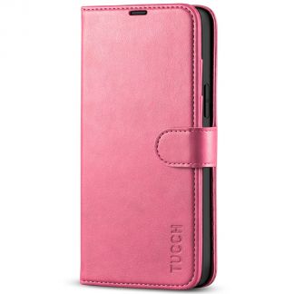 Feishell Wallet Case for iPhone 13 Pro Max, Premium Magnetic PU Leather  Kickstand RFID Blocking Flip Case with Card Slots Wrist Strap Folio Case  For iPhone 13 Pro Max, Pink 