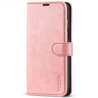 Feishell Wallet Case for iPhone 13 Pro Max, Premium Magnetic PU Leather  Kickstand RFID Blocking Flip Case with Card Slots Wrist Strap Folio Case  For iPhone 13 Pro Max, Pink 