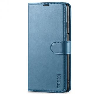 TUCCH Samsung A32 Wallet Case, Samsung Galaxy M32 5G PU Leather Case Flip Cover, Stand with RFID Blocking and Magnetic Closure for Samsung Galaxy A32/M32-Light Blue