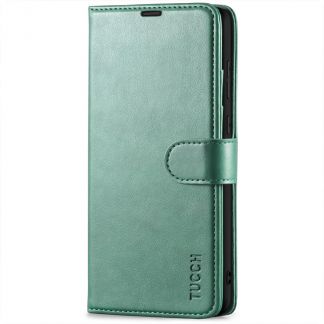 TUCCH Samsung A33 Wallet Case, Samsung Galaxy A33 5G PU Leather Case Flip Cover, Stand with RFID Blocking and Magnetic Closure - Myrtle Green