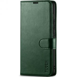 TUCCH Samsung A54 Wallet Case, Samsung Galaxy A54 5G PU Leather Case Flip Cover, Stand With RFID Blocking And Magnetic Closure-Midnight Green