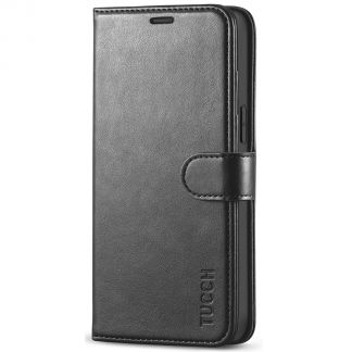 TUCCH iPhone 12 Pro Max 6.7-Inch Wallet Case Folio Flip Kickstand With Magnetic Clasp