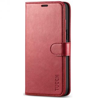 TUCCH iPhone Xs Max Wallet Case - iPhone 10s Max Leather Case Cover - Pink