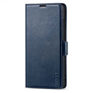 TUCCH Samsung S21 Ultra Wallet Case, Samsung Galaxy S21 Ultra 5G Flip PU Leather Cover, Stand with RFID Blocking and Magnetic Closure-Dark Blue