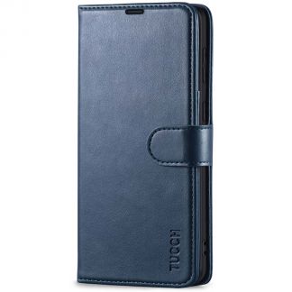 TUCCH Samsung S21 Plus Wallet Case, Samsung Galaxy S21 Plus 5G Flip PU Leather Cover, Stand with RFID Blocking and Magnetic Closure-Dark Blue
