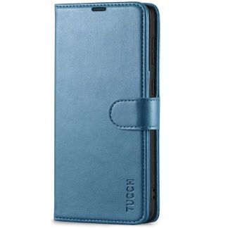 TUCCH Samsung S21 Plus Wallet Case, Samsung Galaxy S21 Plus 5G Flip PU Leather Cover, Stand with RFID Blocking and Magnetic Closure-Lake Blue