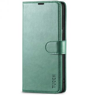 TUCCH Samsung S21 Plus Wallet Case, Samsung Galaxy S21 Plus 5G Flip PU Leather Cover, Stand with RFID Blocking and Magnetic Closure-Myrtle Green