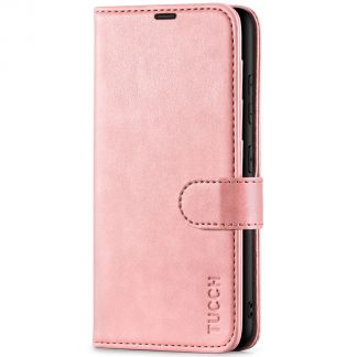 TUCCH Samsung S23 Plus Wallet Case, Samsung Galaxy S23 Plus 5G Flip Leather Cover-Rose Gold