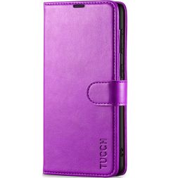 TUCCH Samsung S23FE Wallet Case, Samsung Galaxy S23 FE 5G Flip Leather Cover - Purple