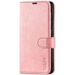 TUCCH Samsung S23 Wallet Case, Samsung Galaxy S23 5G Flip Leather Cover-Rose Gold