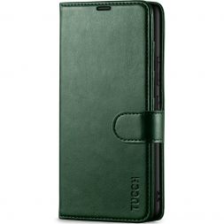 TUCCH Samsung A54 Wallet Case, Samsung Galaxy A54 5G PU Leather Case Flip Cover, Stand With RFID Blocking And Magnetic Closure-Midnight Green