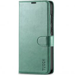 TUCCH Samsung A55 Wallet Case, Samsung Galaxy A55 5G PU Leather Case Flip Cover, Stand With RFID Blocking And Magnetic Closure - Myrtle Green