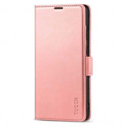TUCCH Samsung S21 Ultra Wallet Case, Samsung Galaxy S21 Ultra 5G Flip PU Leather Cover, Stand with RFID Blocking and Magnetic Closure-Rose Gold