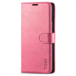 TUCCH Samsung Galaxy S20FE Wallet Case Folio Style Kickstand With Magnetic Strap-Hot Pink