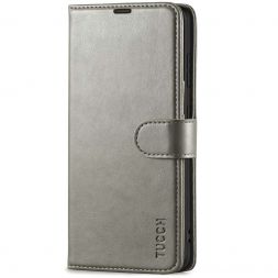 TUCCH Samsung S21 Wallet Case, Samsung Galaxy S21 5G Flip PU Leather Cover, Stand with RFID Blocking and Magnetic Closure-Gray