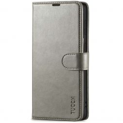 TUCCH Samsung S21 Plus Wallet Case, Samsung Galaxy S21 Plus 5G Flip PU Leather Cover, Stand with RFID Blocking and Magnetic Closure-Gray