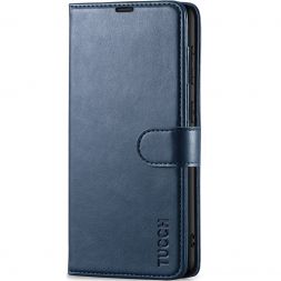 TUCCH Samsung S23FE Wallet Case, Samsung Galaxy S23 FE 5G Flip Leather Cover - Blue