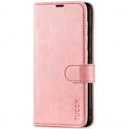 TUCCH Samsung S23 Wallet Case, Samsung Galaxy S23 5G Flip Leather Cover-Rose Gold