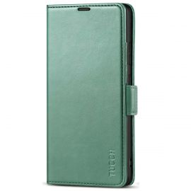 TUCCH Samsung S21 Ultra Wallet Case, Samsung Galaxy S21 Ultra 5G Flip PU Leather Cover, Stand with RFID Blocking and Magnetic Closure-Myrtle Green