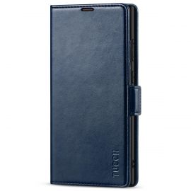 TUCCH Samsung S23 Ultra Wallet Case, Samsung Galaxy S23 Ultra 5G Flip Leather Cover-Dark Blue