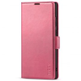 TUCCH Samsung S23 Ultra Wallet Case, Samsung Galaxy S23 Ultra 5G Flip Leather Cover-Hot Pink