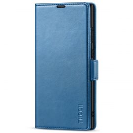 TUCCH Samsung S23 Ultra Wallet Case, Samsung Galaxy S23 Ultra 5G Flip Leather Cover-Light Blue